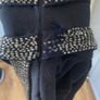 sass & Bide navy mini skirt with bead detail Image 3