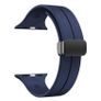 Apple iWatch 49mm/45mm/44mm/42mm Magnetic Lock Soft Silicon Straps Band Image 4