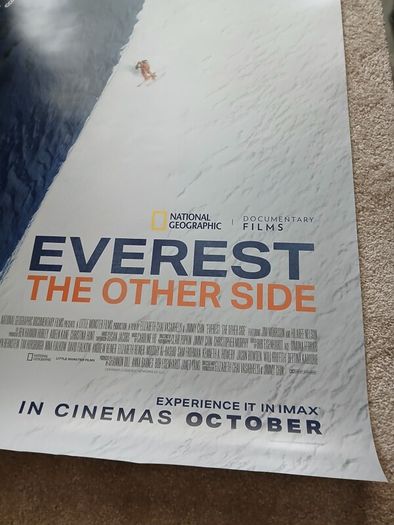 Everest The other side Cinema Quad poster