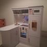 Little Chef Modern Deluxe Wooden Kitchen and Breakfast Bar Image 3