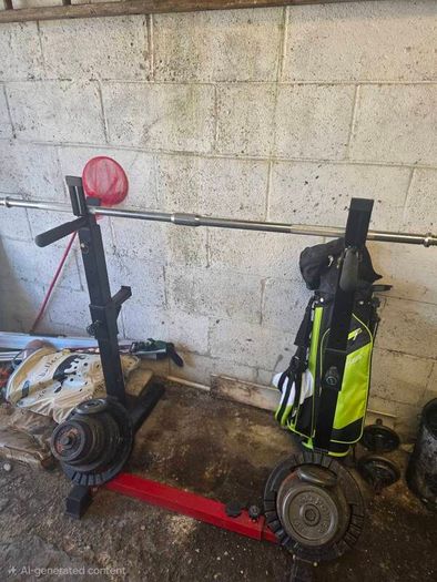 Bench Press Station & Wrighte