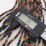 Antique African Style MultiColor 4 -5 mm Glass Beads Necklace Strand Image 8