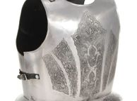 main image for ad Medieval Knight Body Armour Cuirass Replica LARP Silver Steel