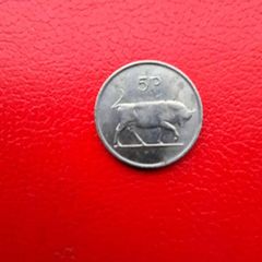 1990 Irish 5p