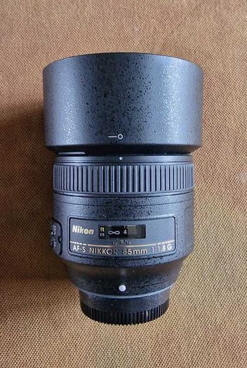 Nikon Nikkor Lens AF-S 85mm f/1.8 G