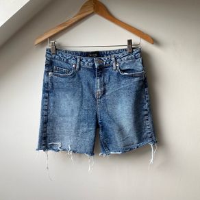 POCO Acid Wash Denim Shorts