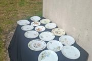 15 china side plates postage possible