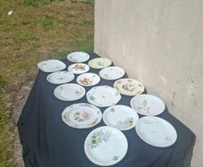 15 china side plates postage possible