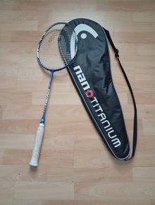 Head nano Titanium Badminton Racket & Case