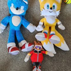 Sonic the Hedgehog plush toys Sonic Tails Eggman