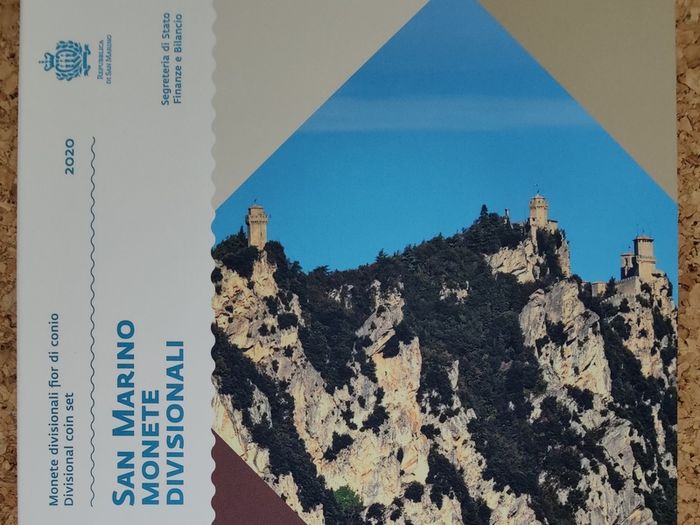 San Marino Brilliant Uncirculated Euro Coin Set 2020