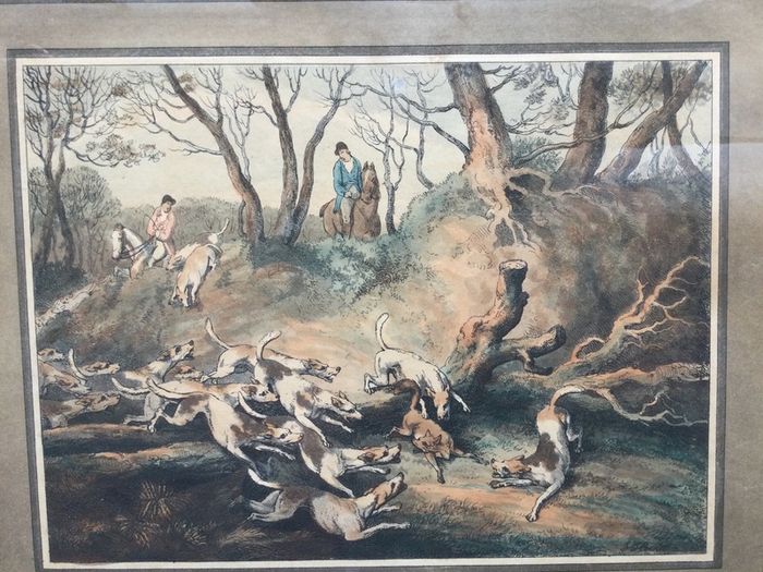 Art - Georgian Coloured Engravings X 2