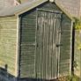 8ft x 6ft . Stored inside since dismantled . Felt roof Image 9