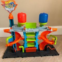 Mattel Mega Car Wash Play Set HDP05 Hot Wheels