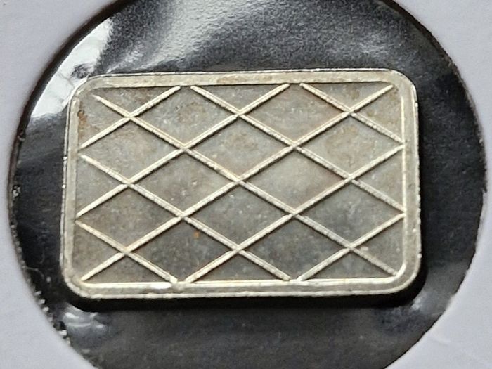 1 gram Silver .999 SR-71 Bar