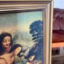 Early 20th Century Vintage Framed Religious Art Lithograph Print Image 9