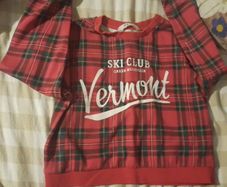girls tartan sweater from h&m