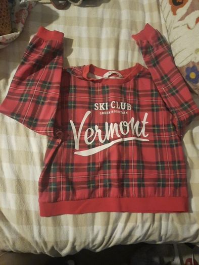 girls tartan sweater from h&m