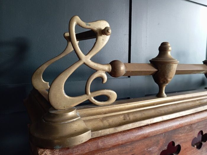 Victorian Brass Fender