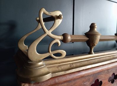 Victorian Brass Fender