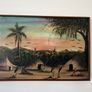 Framed Signed Oil Painting by E Mbuya Image 3