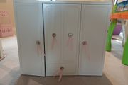 Our generation wardrobe with dresser and hangers