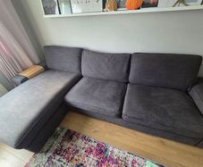 kivik 3 seat sofa and chaise