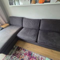 kivik 3 seat sofa and chaise