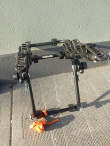 Trunk mounted Three bike rack