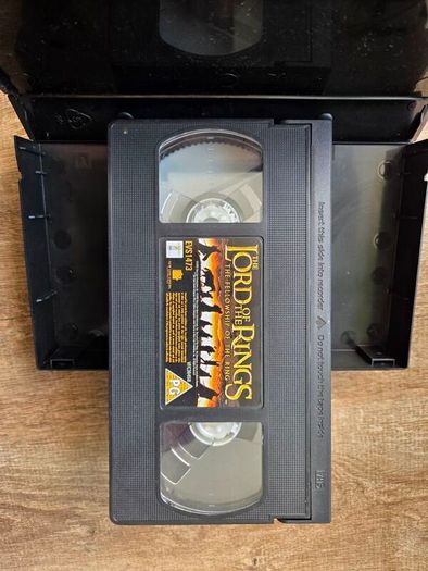 Lord of the Rings VHS tape