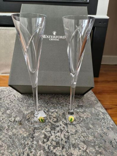 Waterford Crystal Champagne Flutes