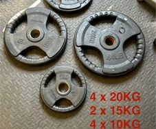Olympic weightlifting plates