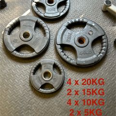 Olympic weightlifting plates