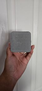 Velvet Jewelry Case in Grey