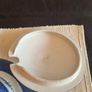 Vintage Burslem pottery Tureen blue & white Image 5