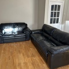 leather sofa free
