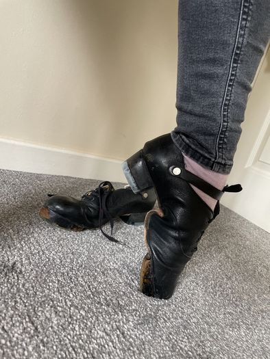 Rutherford Irish Dancing Heavy Shoe (sz 5)