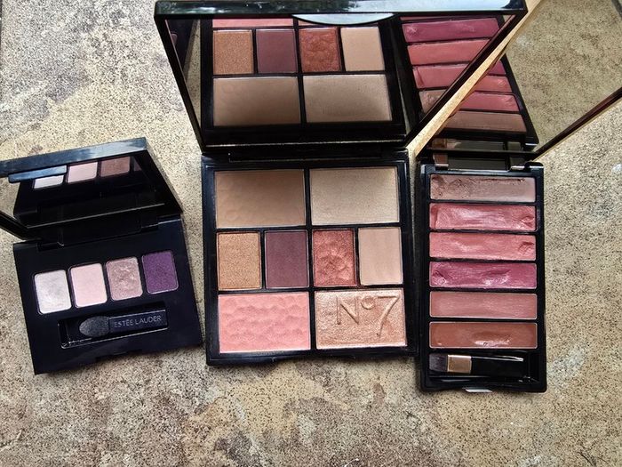 Estee Lauder, L'oreal & No7 Make Up Palette