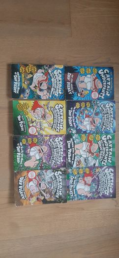 Captain Underpants Books x 8