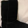 Black Bearpaw Leather Suede Sheepskin Wool Boots Image 3
