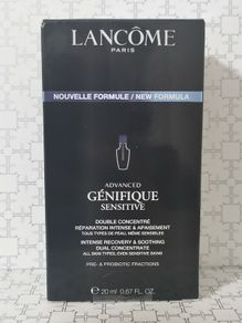 LANCOME intense recovery & soothing dual concentrate brand new full size
