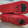 Red M&S Wellies UK12 (kids) Image 2