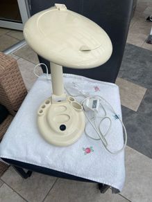 Lamp with magnifying lens, its very good for embroidery, tailoring , sewing