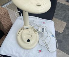 Lamp with magnifying lens, its very good for embroidery, tailoring , sewing
