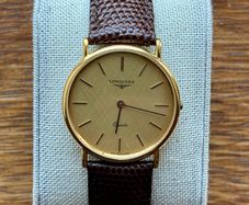 Longines Vintage Quartz Gold Watch