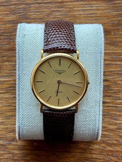 Longines Vintage Quartz Gold Watch