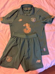 boys Ireland jersey and shorts
