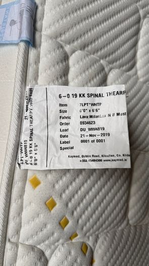 King Koil Super King mattress topper