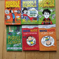 Middle school and big Nate books