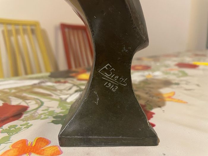 Statuette of Poincare (French President) 1913